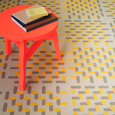 Marmoleum Imagine, designed by Sigrid Calon and manufactured by Forbo
