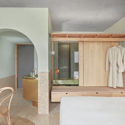 The Calile Hotel room