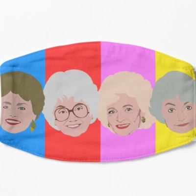 golden girls face mask