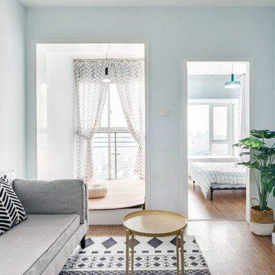 living room space