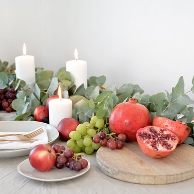 DIY eucalyptus runner