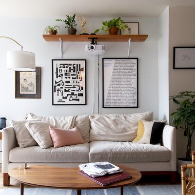 living room storage