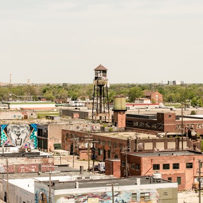 rooftop view of the Eastern Market