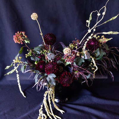 Spooky Holiday Floral Arrangement