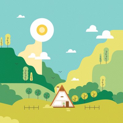 tiny house illo