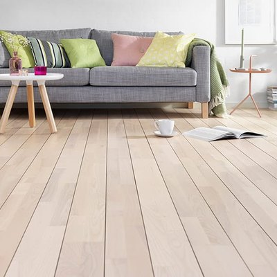 Living area floor.