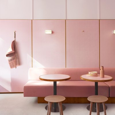 tonal pink restauraunt Tone On Tone Paint Ideas