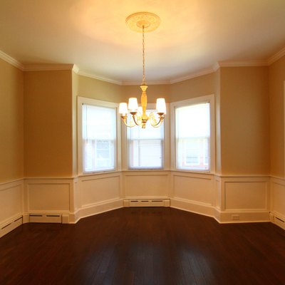 room with baseboard heaters