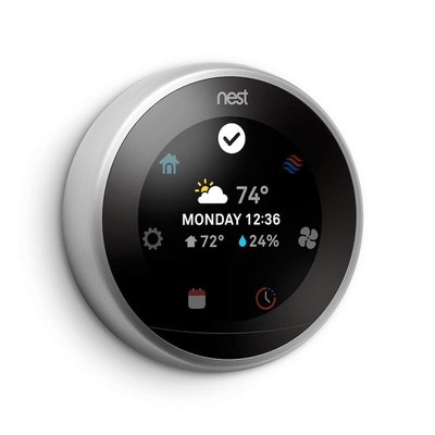 Nest learning thermostat.