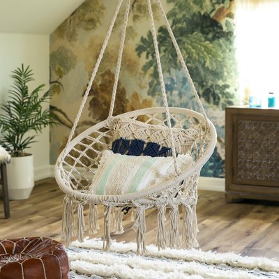 walmart macrame swing chair