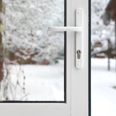 Open Door In Winter