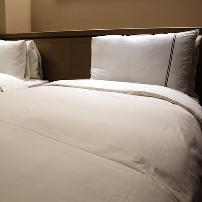 Luxury hotel bed
