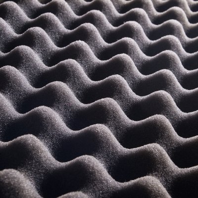 texture of grey sponge, waves for background