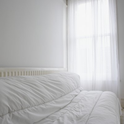 Empty room with futon