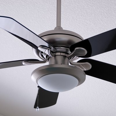 Low Angle View Of Ceiling Fan