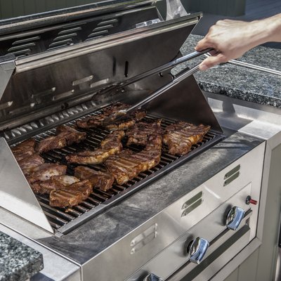 outdoor propane gas grill