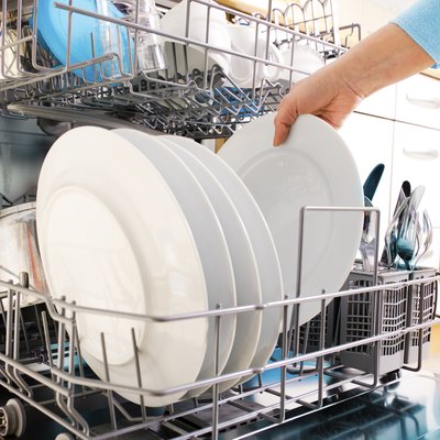 using dishwasher