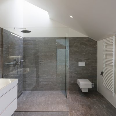 Bathroom of a modern house