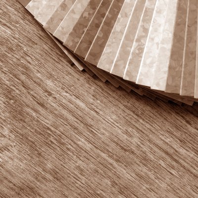 Samples of collection natural linoleum
