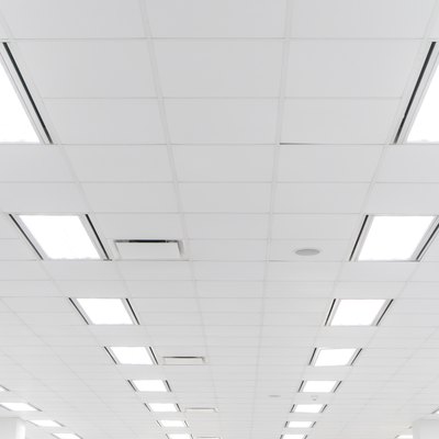 White office ceiling