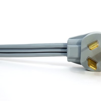 Gray 220 Volt Power Cable
