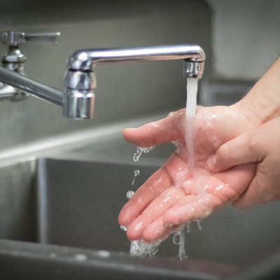 Handwashing hands
