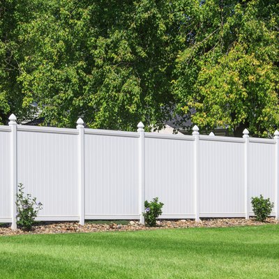 Vinyl fence