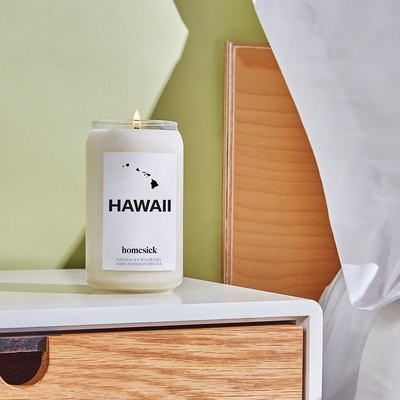 homesick hawaii candle