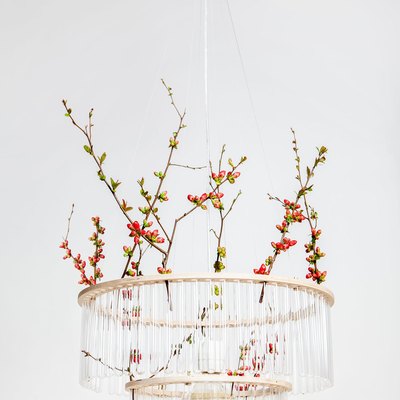 test tube chandelier