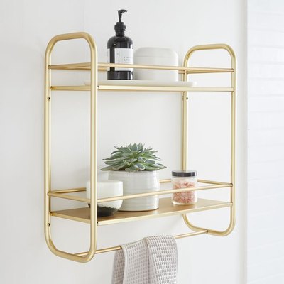 wall mounted towel rack