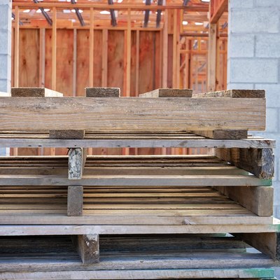 Empty Timber Pallets