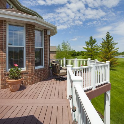 Stunning Home Deck With View of Golf Course