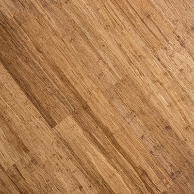 Bamboo wood flooring.