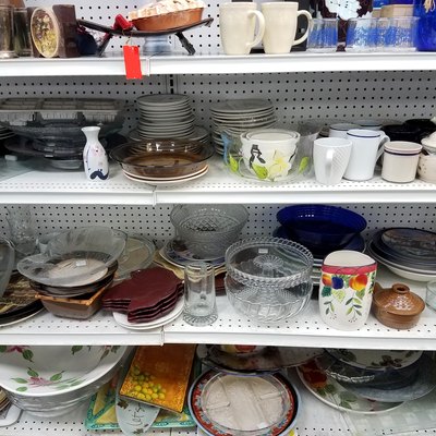 Thrift Store Dishes