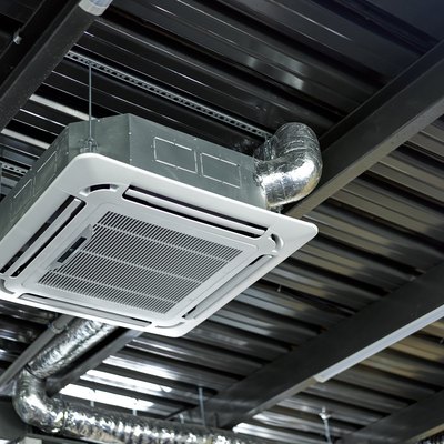 Air conditioning technology square conditioner ceiling building.