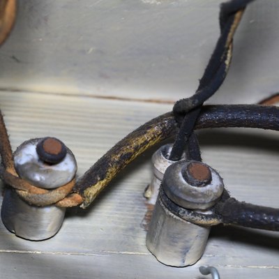 Old style Knob and Tube wiring for power distribution