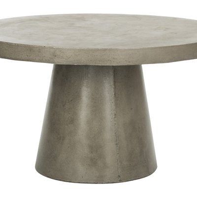 Safavieh Delfia Concrete Round Coffee Table