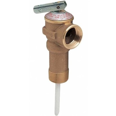 A TPR valve water heater part