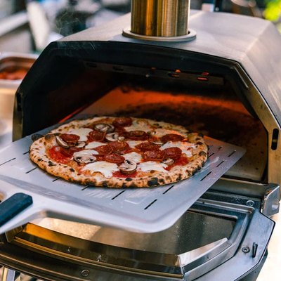 outdoor stainless steel pizza oven