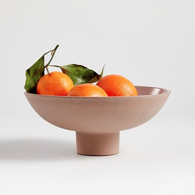 Craft Shop Clay Footed Bowl