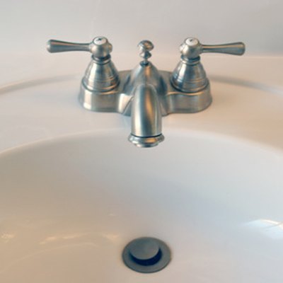 A close up of an acrylic sink
