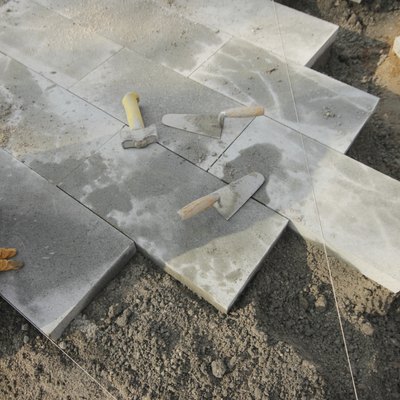 Laying Paving Slabs