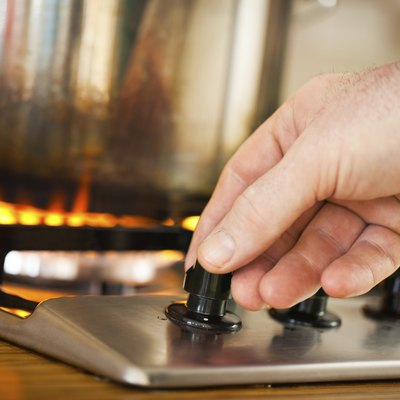 Saucepan on Burner