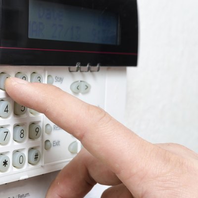 Typing alarm code