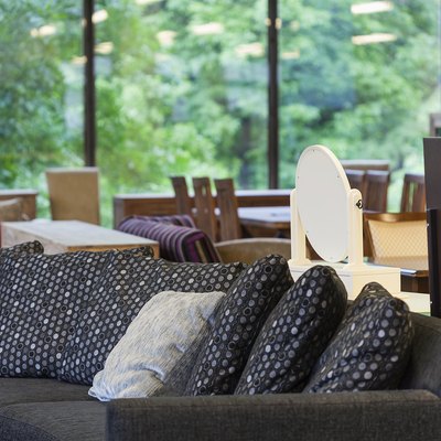 Black couch