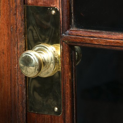 Brass door knob