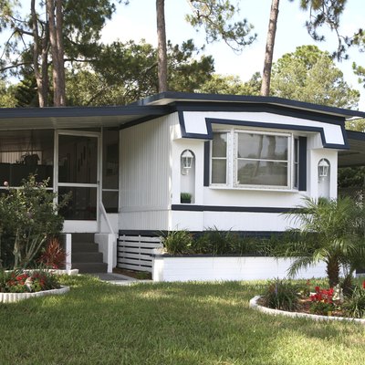 Single wide mobile home