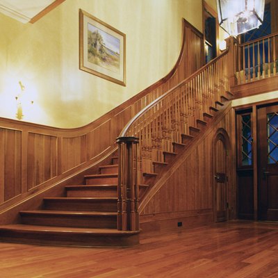 Staircase in a home