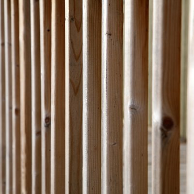 Studs of wall under construction