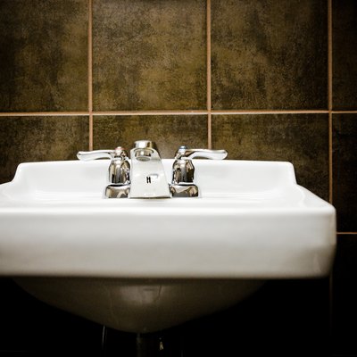 Modern bathroom sink